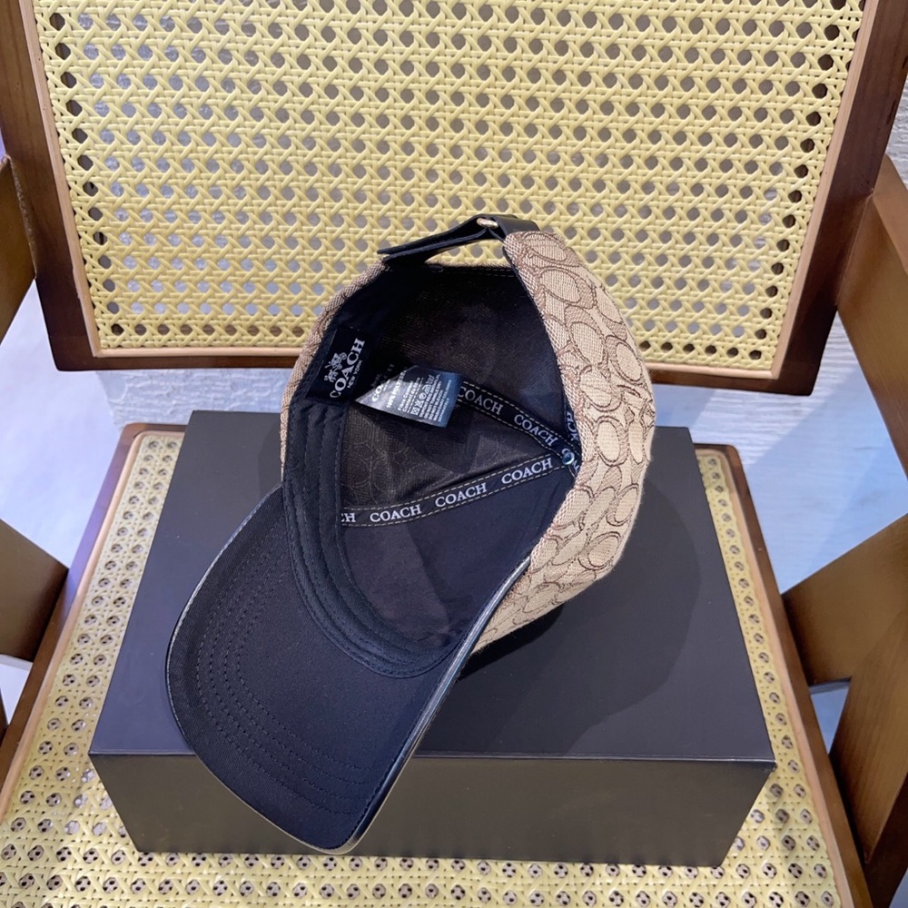 Coach brown baseball cap - Picture 4 of 5